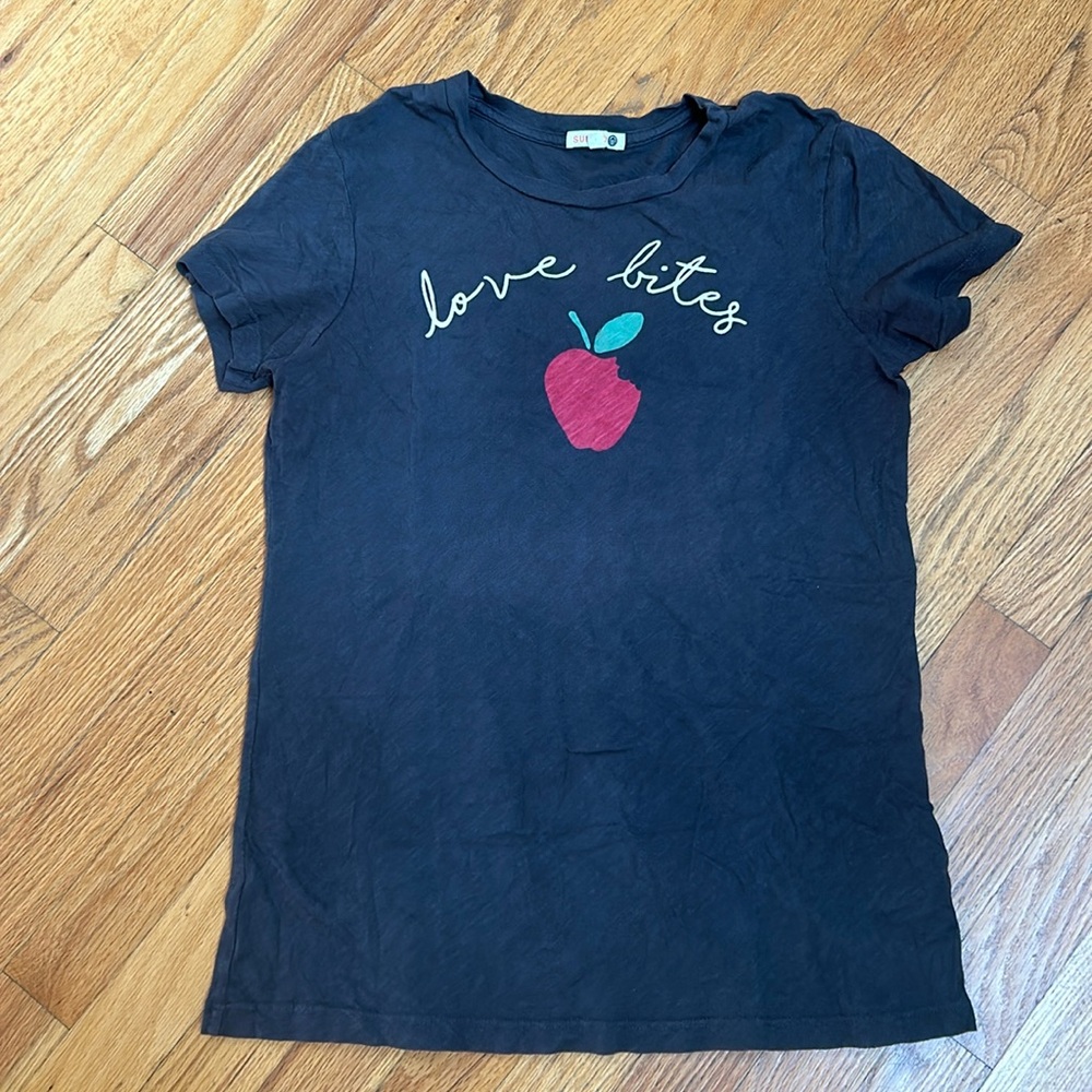 Sundry love bites T-shirt. The comfiest and softest fabric imaginable.
